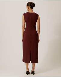 Tussah - Kate Draped Midi Dress