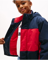 Tommy Hilfiger - Heritage Colour-Blocked Relaxed Jacket - Teens