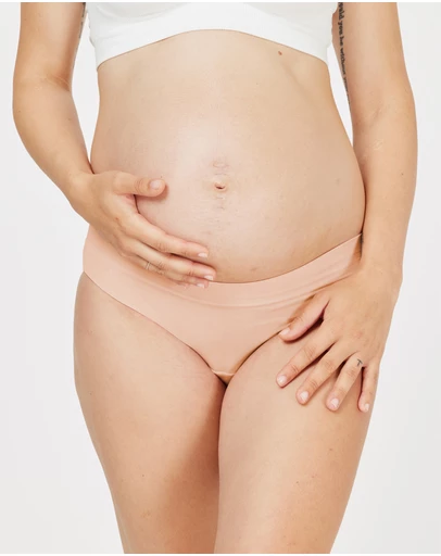 Cake Maternity - Peaches Maternity Bikini Brief