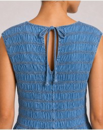 Vero Moda - Nerina Smock Midi Dress