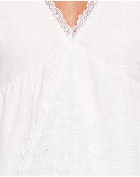 Petal & Pup - Aminta Top - White