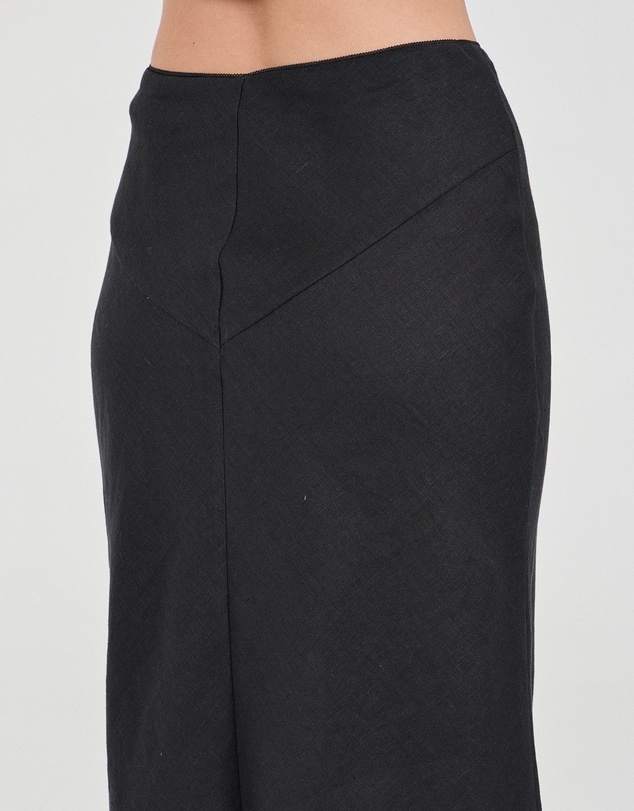 FRIEND of AUDREY - Carlton Linen Bias Skirt