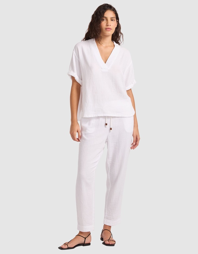 Seafolly - Double Gauze Tapered Pant