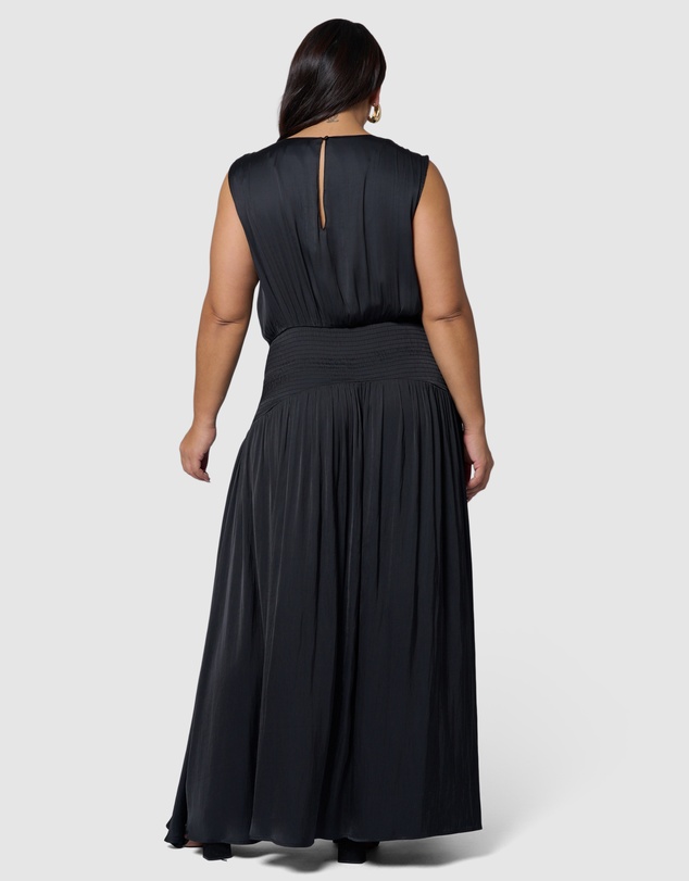 Pink Dusk by Curve Project - Power Play Maxi Dress