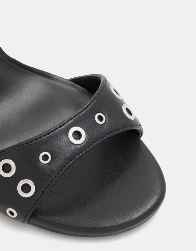 Call It Spring - Denverr Ankle Strap Eyelet Heels