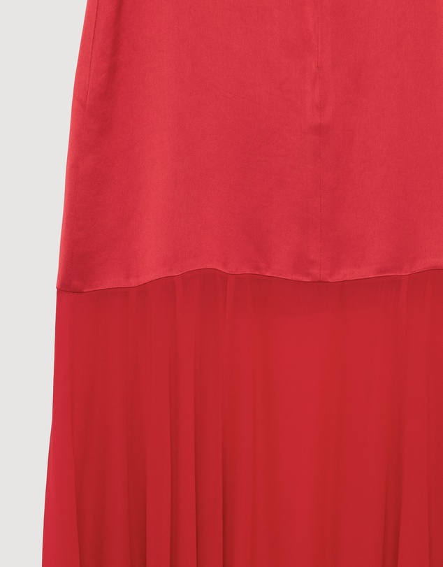 Revibe - Repaired Shona Joy Moraya Dropped Waist Maxi Dress - AU 6