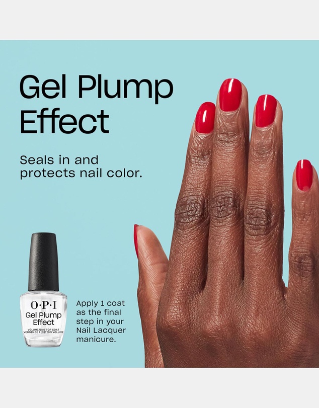 O.P.I - O.P.I Gel Plump Effect Top Coat