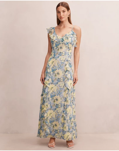 Forever New - Lorenze Ruffle Maxi Dress
