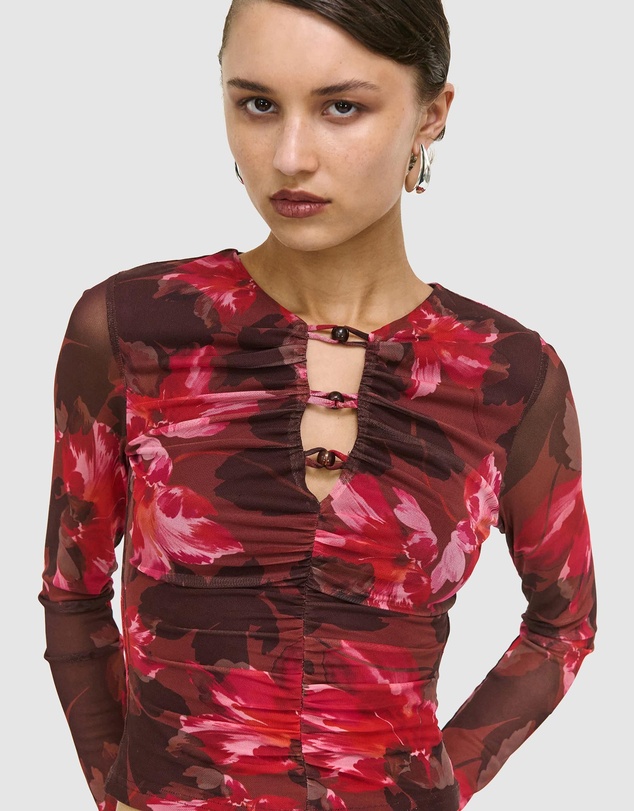 Staple the Label - Amyra Mesh Top