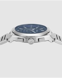 Fossil - Everett Silver Tone Chronograph Watch