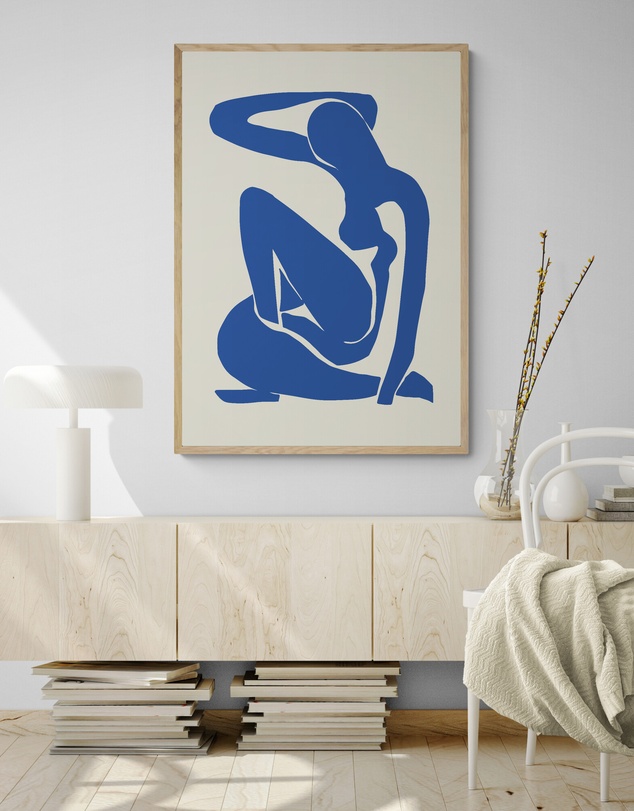 Inka Arthouse - Blue Nude by Henri Matisse Art Print