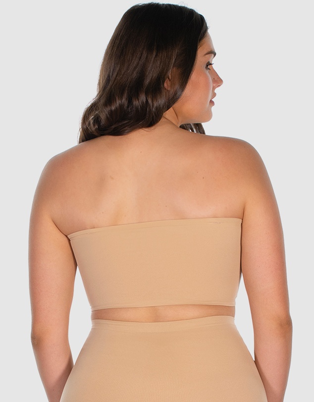 B Free Intimate Apparel - Curvy Strapless Bandeau Bra (A-B-C-D-DD) Cup