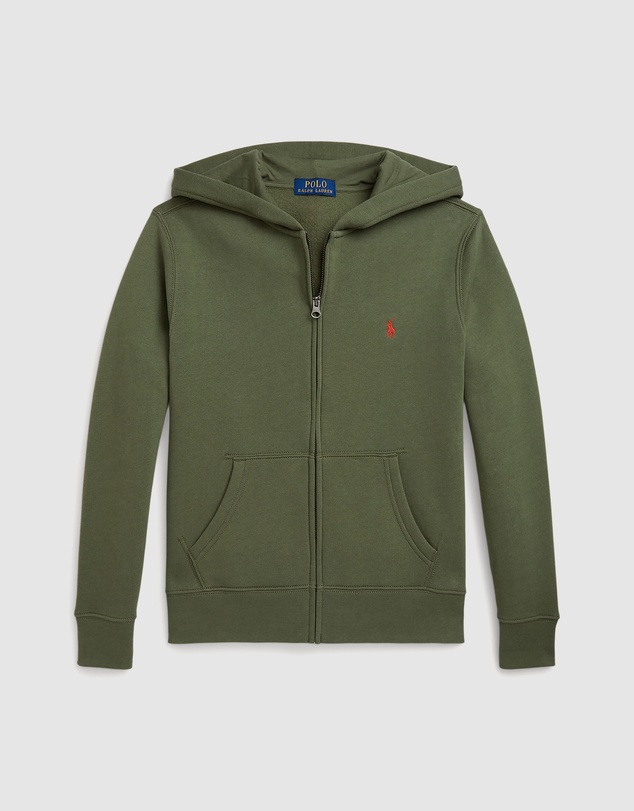 Polo Ralph Lauren - Fleece Full-Zip Hoodie - ICONIC EXCLUSIVE - Teens