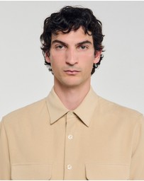 Sandro - Flannel Pocket Shirt