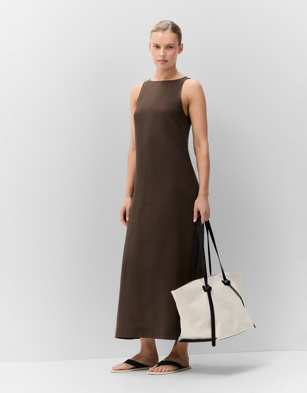 UNISON - Linen Sleeveless Maxi Dress