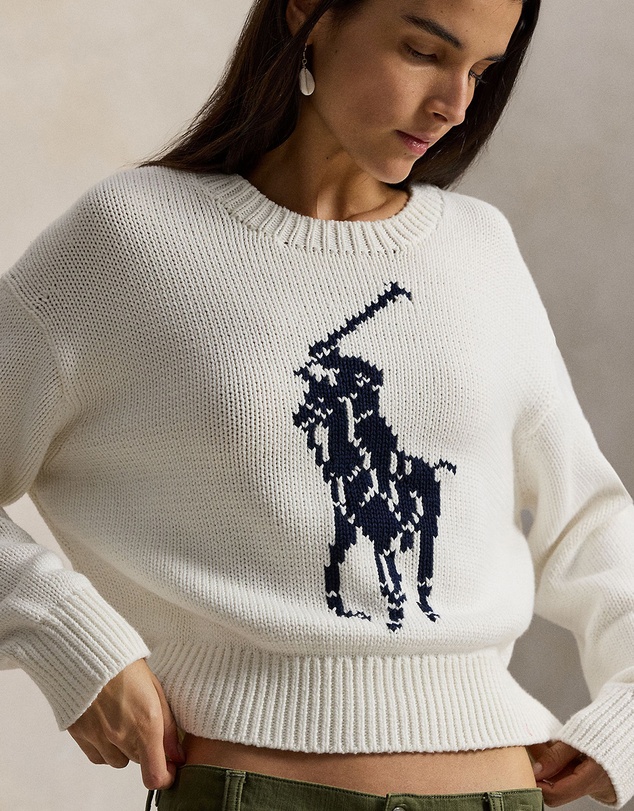 Polo Ralph Lauren - Big Pony Cotton Crewneck Sweater