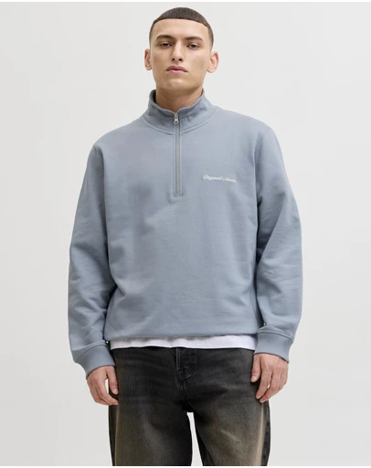 Jack & Jones - Norrebro Embroidered High Neck Sweat