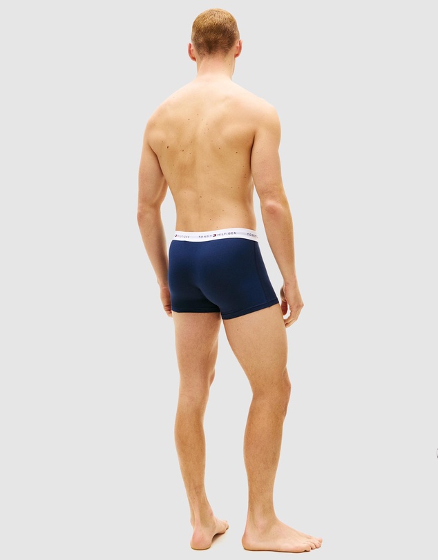 Tommy Hilfiger - 3-Pack Signature Repeat Logo Waistband Trunks