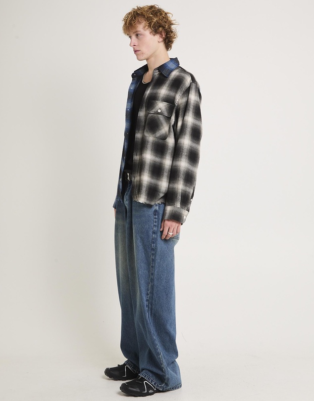 Insight - Split Flannel Long Sleeves Shirt