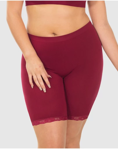 B Free Intimate Apparel - Mid Rise Anti-Chafing Cotton Shorts