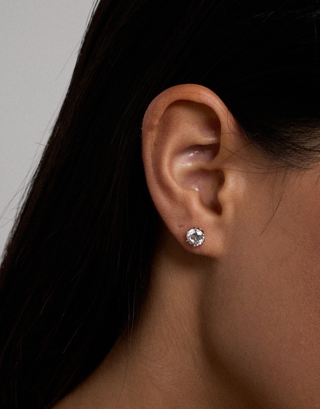 Michael Hill - Stud Earrings with Cubic Zirconia in Sterling Silver