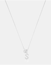 Georgini - Georgini Luxury Letters S Initial Pendant Silver