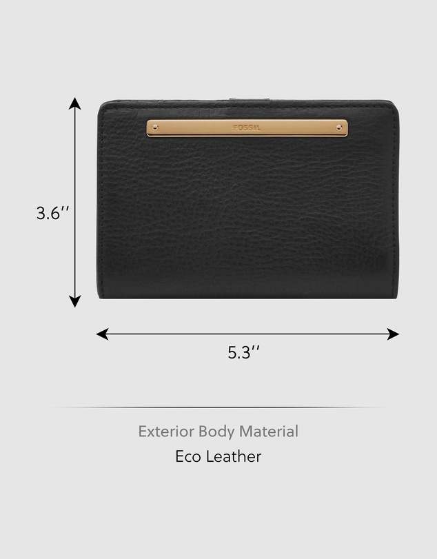 Fossil - Liza Black Card Case