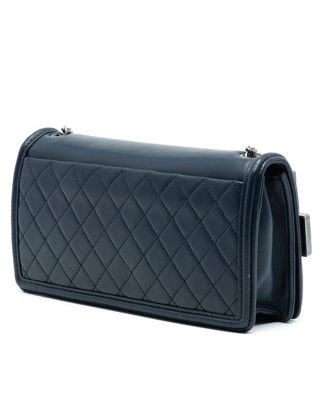 Pre-Loved by Azura Reborn - Pre-Loved Lambskin and Acrylic Boy Brick Horizontal Flap