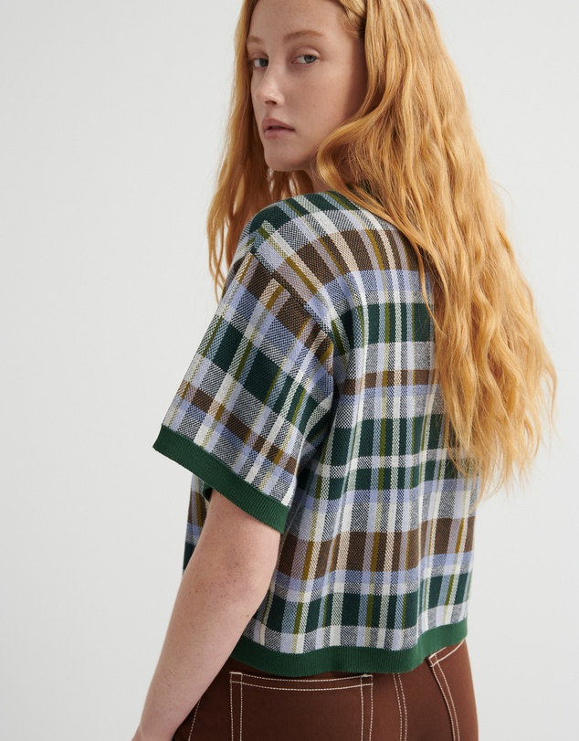 Kowtow - Chequered Tee