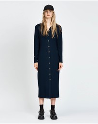 bul - Paju Dress Navy Check
