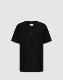 Status Anxiety - Feels Right T-Shirt With Logo
