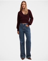 Forever New - Florence Knitted Wrap Jumper