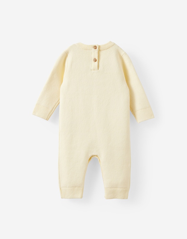 Cotton On Kids - Baby Organic Knit Long Sleeve Romper