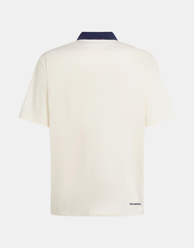 Karl Lagerfeld - Ikon Collared T-Shirt