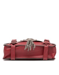 Pre-Loved by Azura Reborn - Pre-Loved Leather Bamboo Convertible Top Handle Bag
