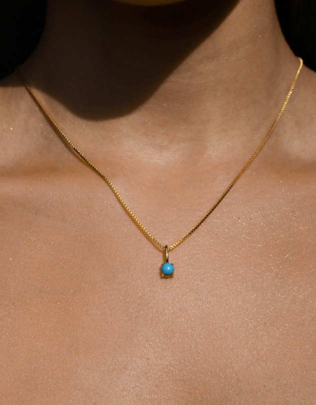 Avant Studio - December Birthstone Necklace