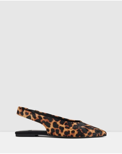 Rollie - Pointed Slingback Flat
