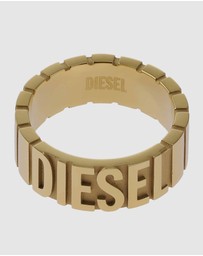 Diesel - Gold Tone Ring