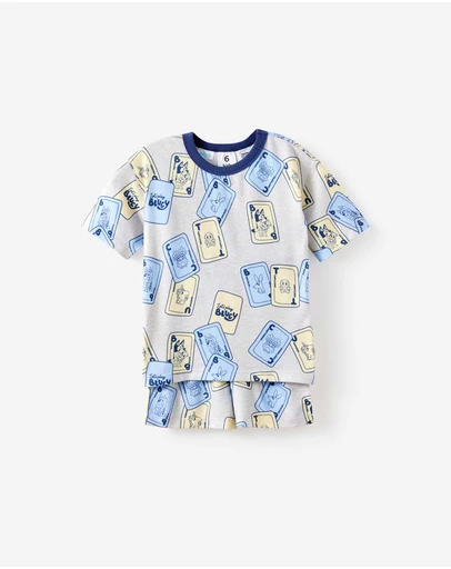 Cotton On Kids - Snoozesoft Short Sleeve Boxer Pj Set License