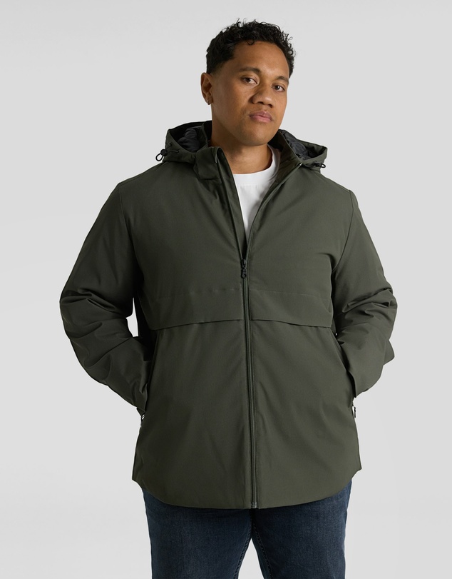 Johnny Bigg - Textured Hooded Parka