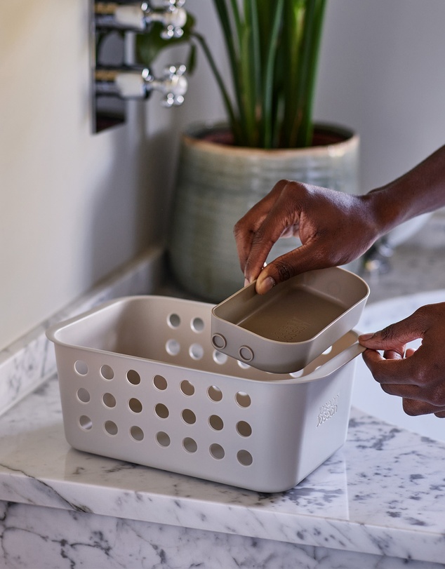 Joseph Joseph - EasyStore™ Bathroom Storage Basket (Ecru)
