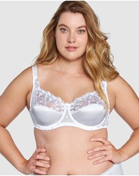 Naturana - Embroidered Underwired Balconette Bra