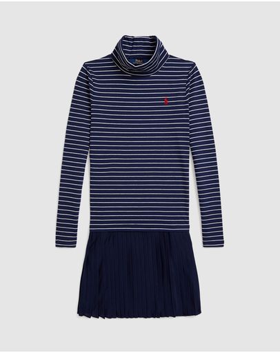 Refined Navy & White