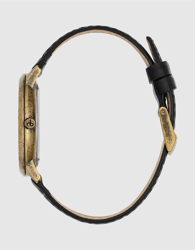 rag & bone - Manston Mens Leather Strap Watch