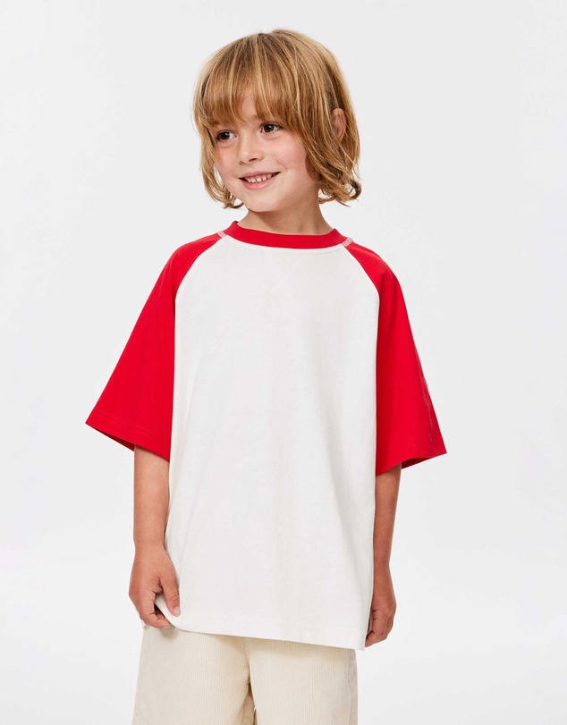 Cotton On Kids - Raglan Short Sleeve Tee