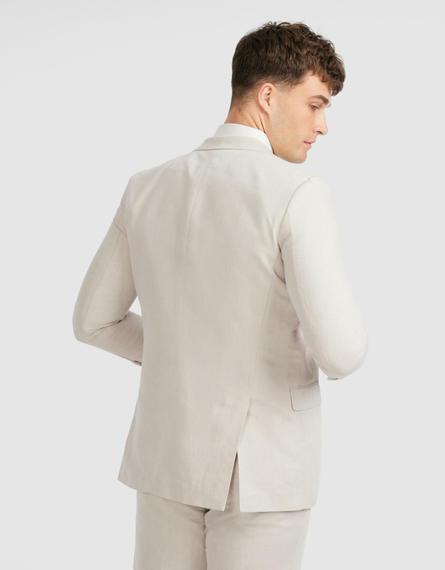 Tarocash - Jae Slim Linen Suit Jacket