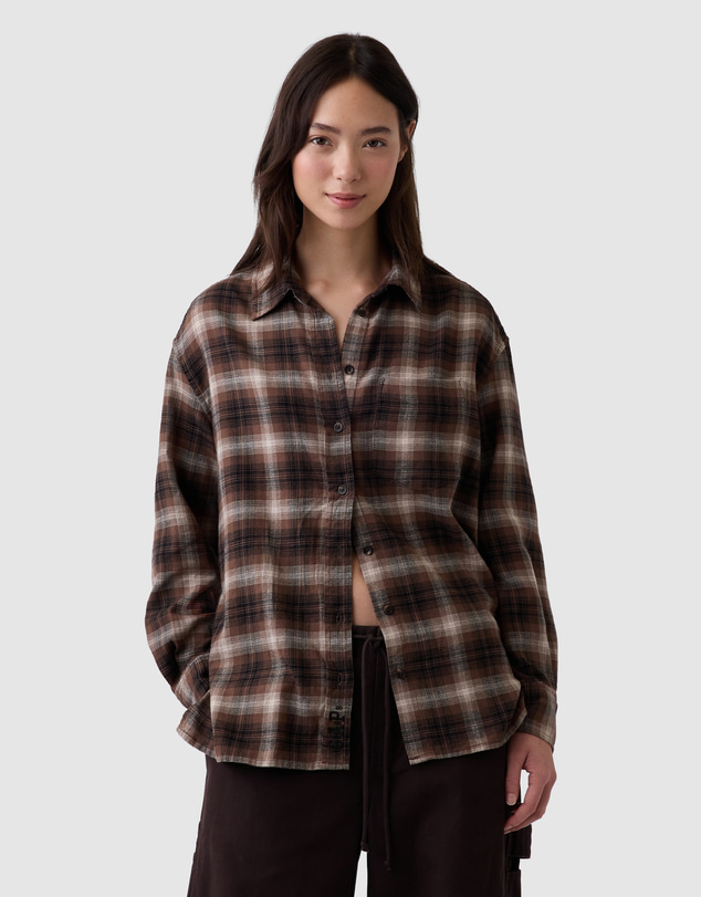GAP - LS Logo Ombre Shirt