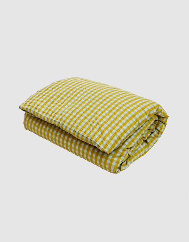 Mosey Me - Citrus Seersucker Quilt Cover