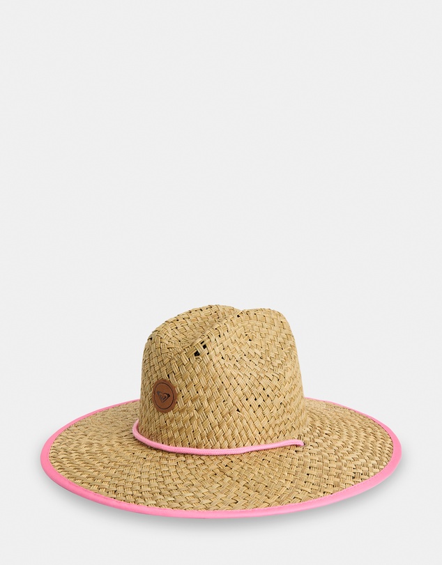 Roxy - Girls 8 to 16 Pina To My Colada Solid Straw Hat