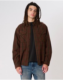 Abrand - Mickey Check LS Shirt